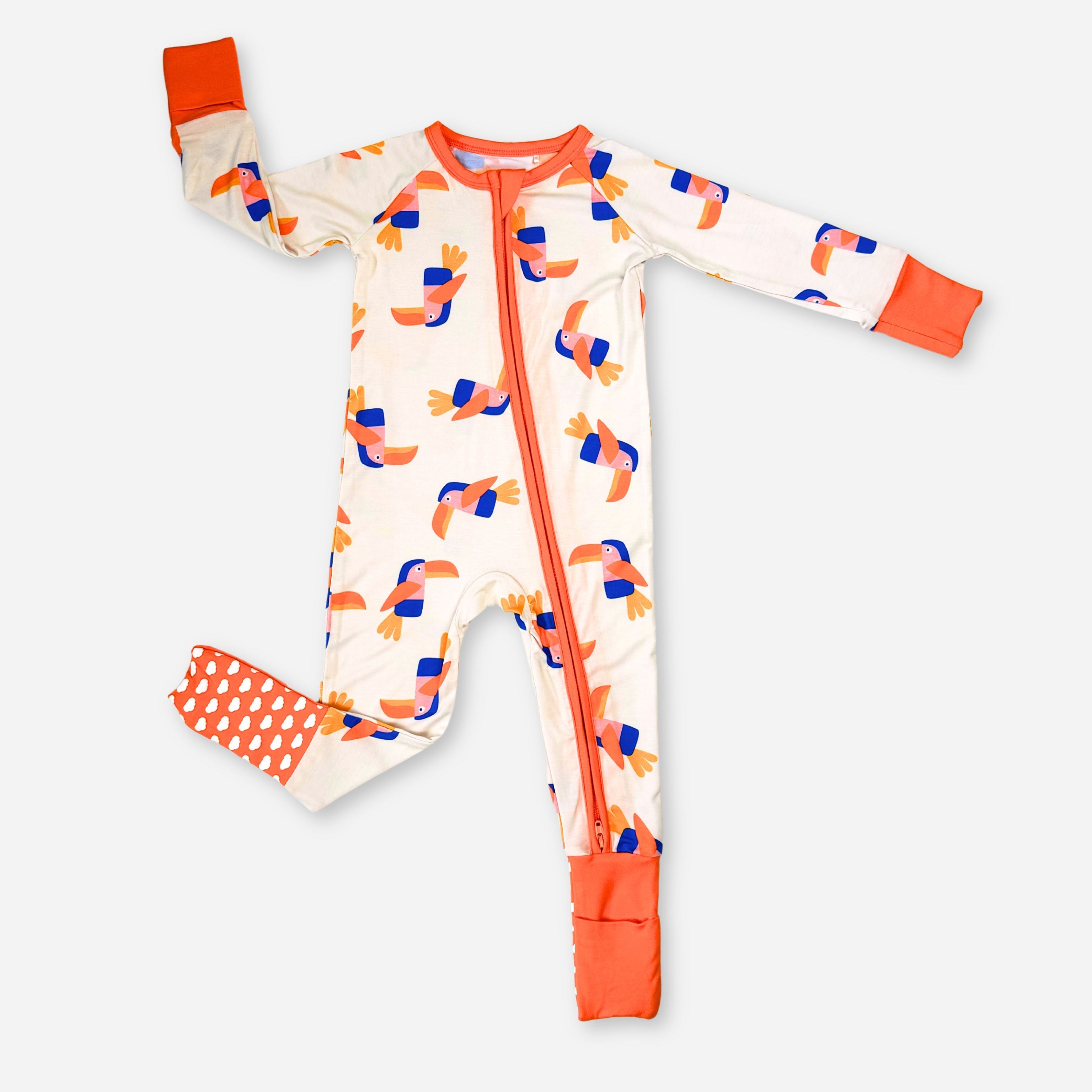 Toucan Zippy Baby Outfit