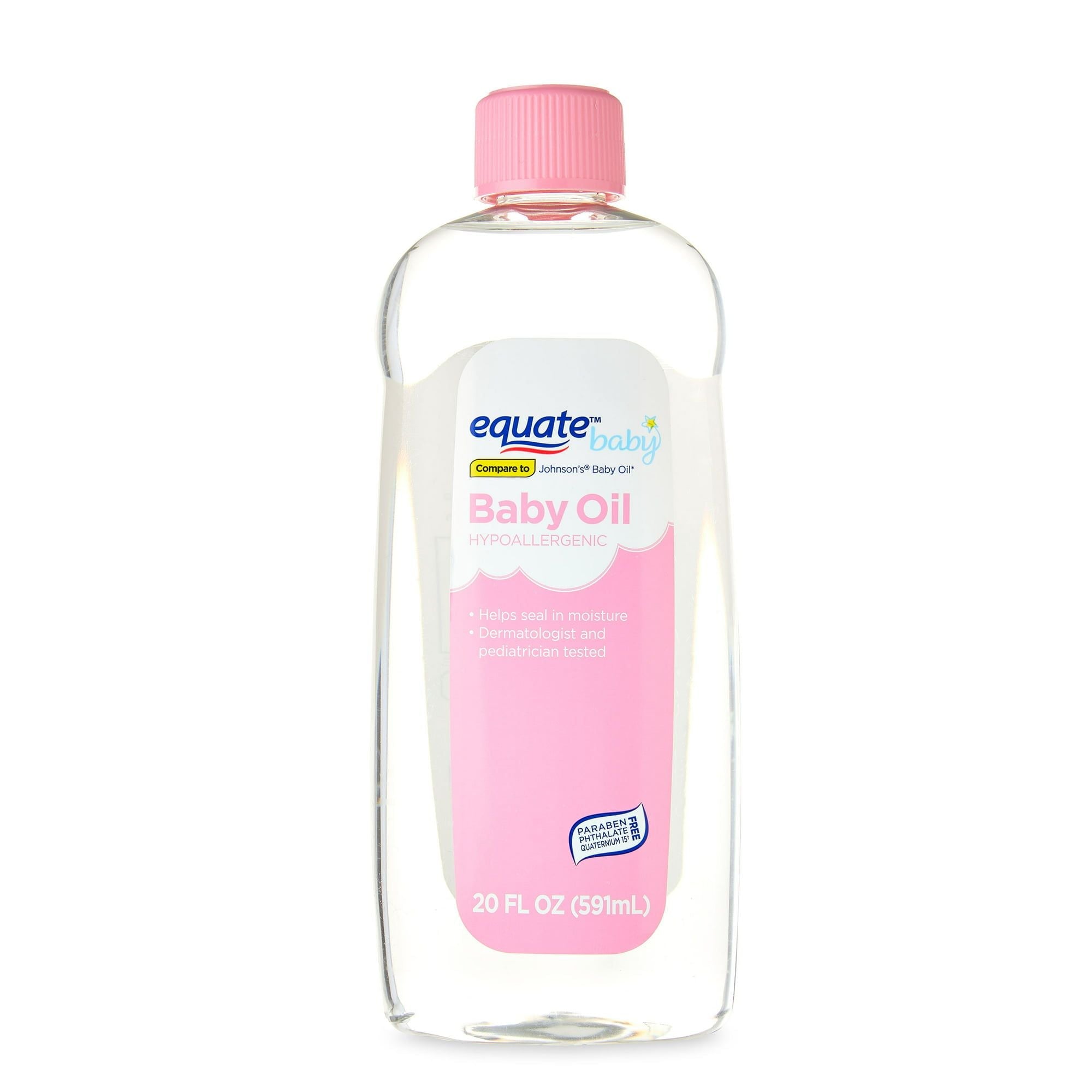 Equate Hypoallergenic Baby Oil – 20 fl oz