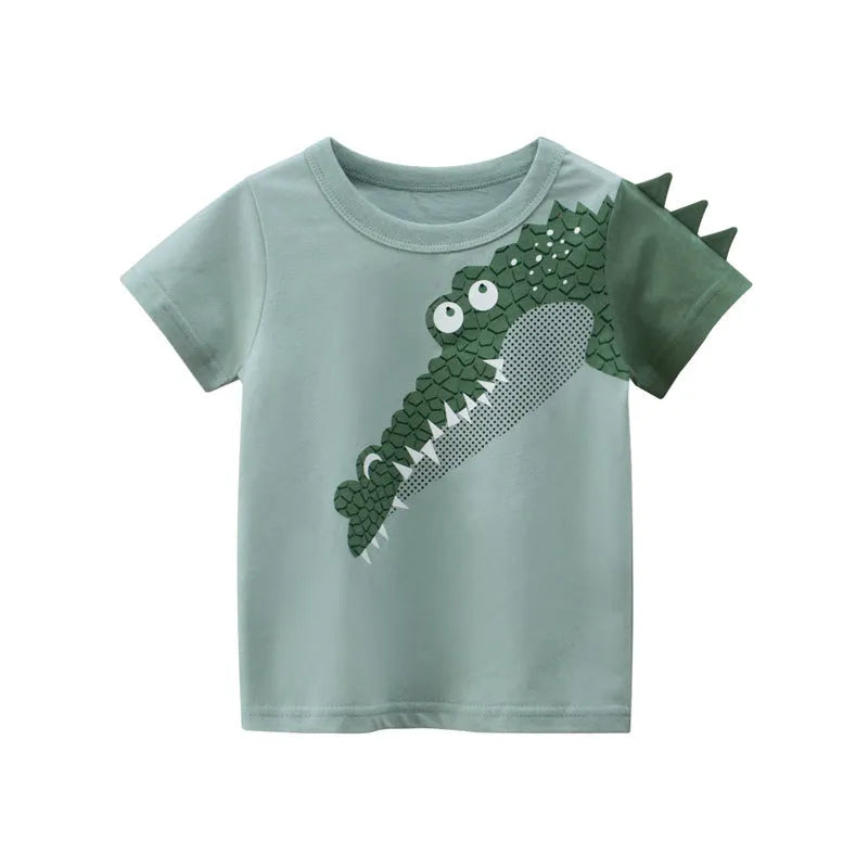 Boys’ Short-Sleeve Round Neck Tee