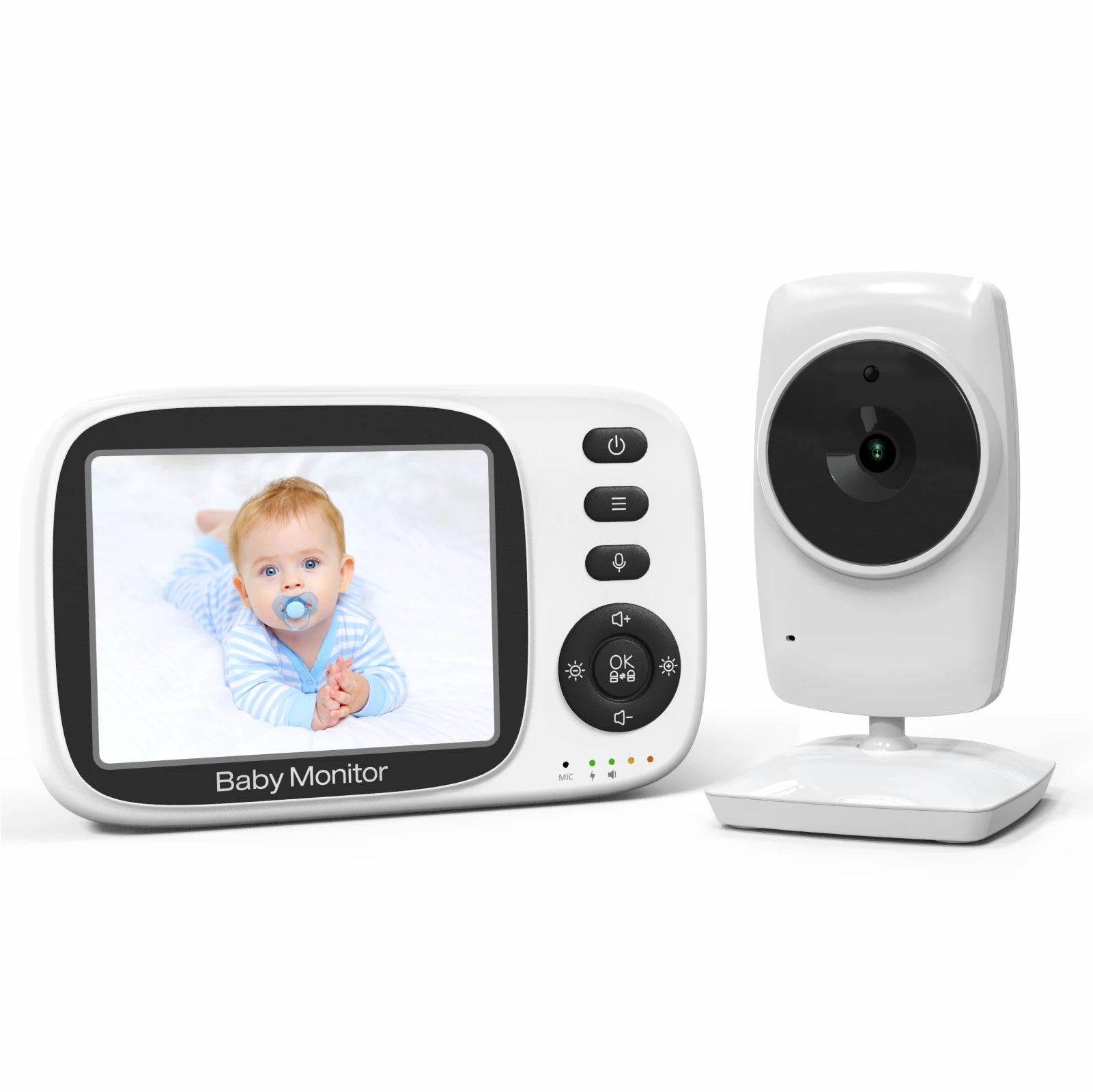 2.4G Wireless Video Baby Monitor – 3.2" LCD