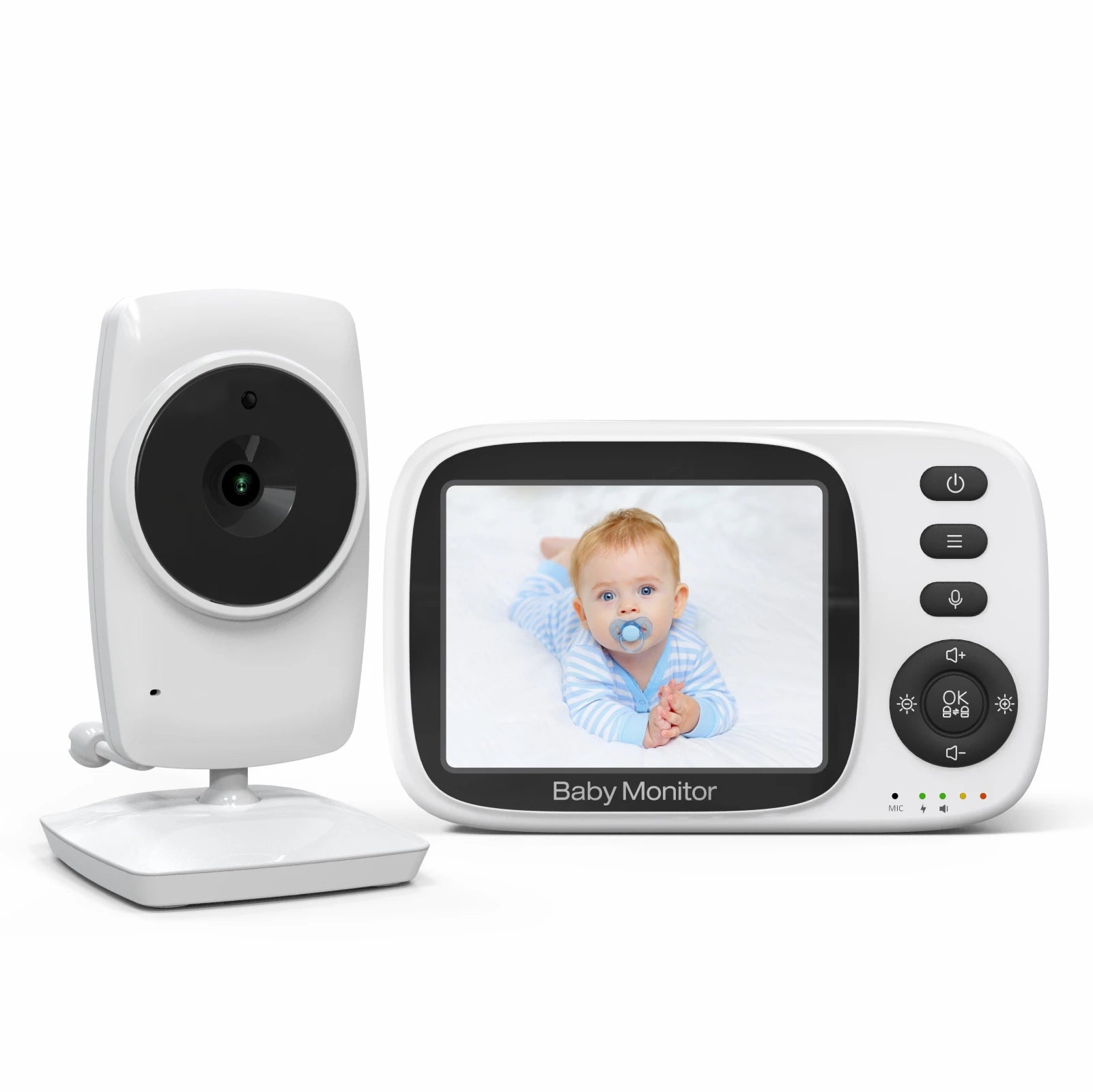 2.4G Wireless Video Baby Monitor – 3.2" LCD