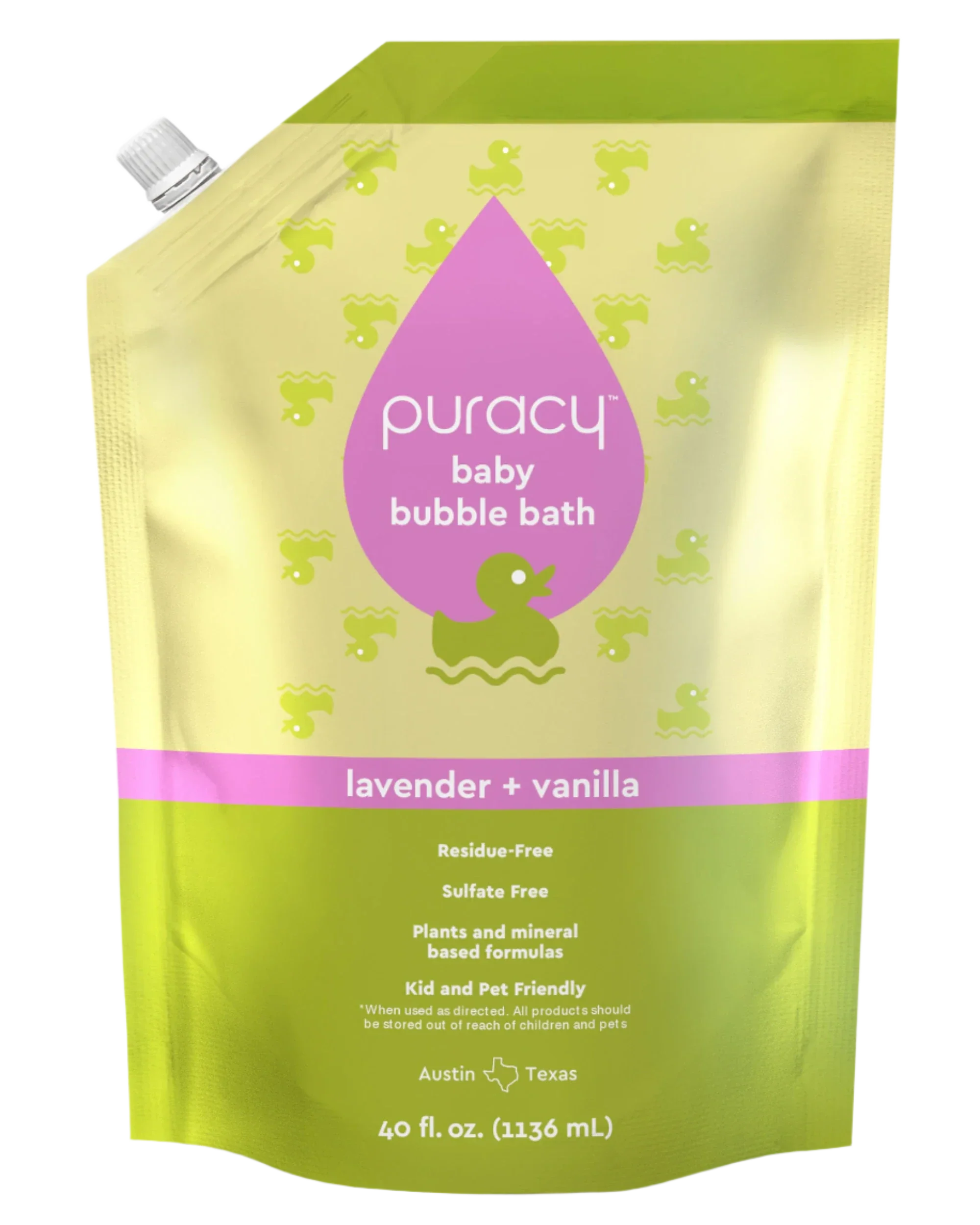 Hypoallergenic Baby Bubble Bath