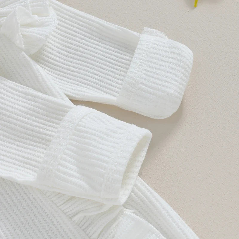 Baby Girl Ruffle Romper & Headband Set