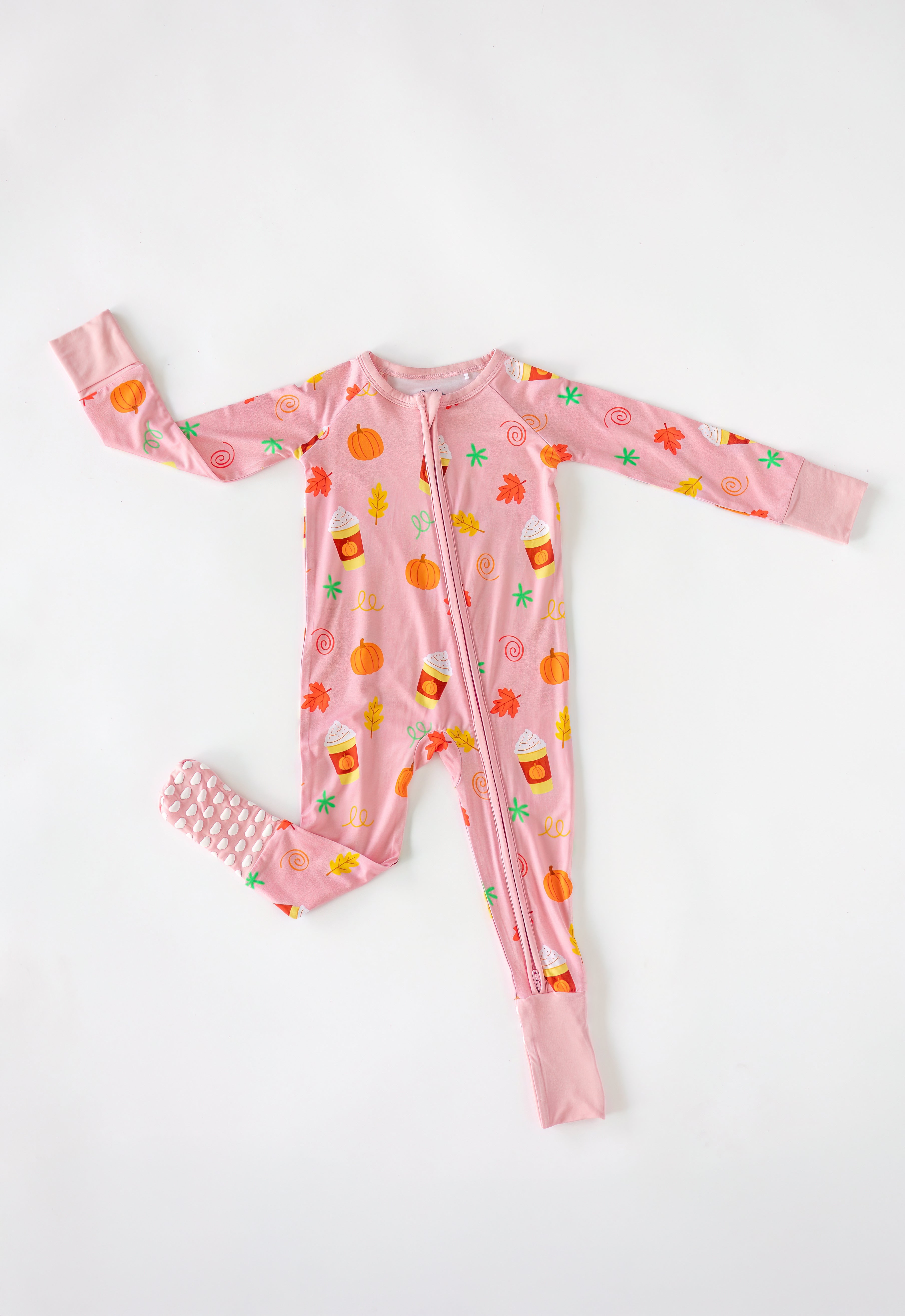 Pumpkin Spice Zippy Baby Outfit