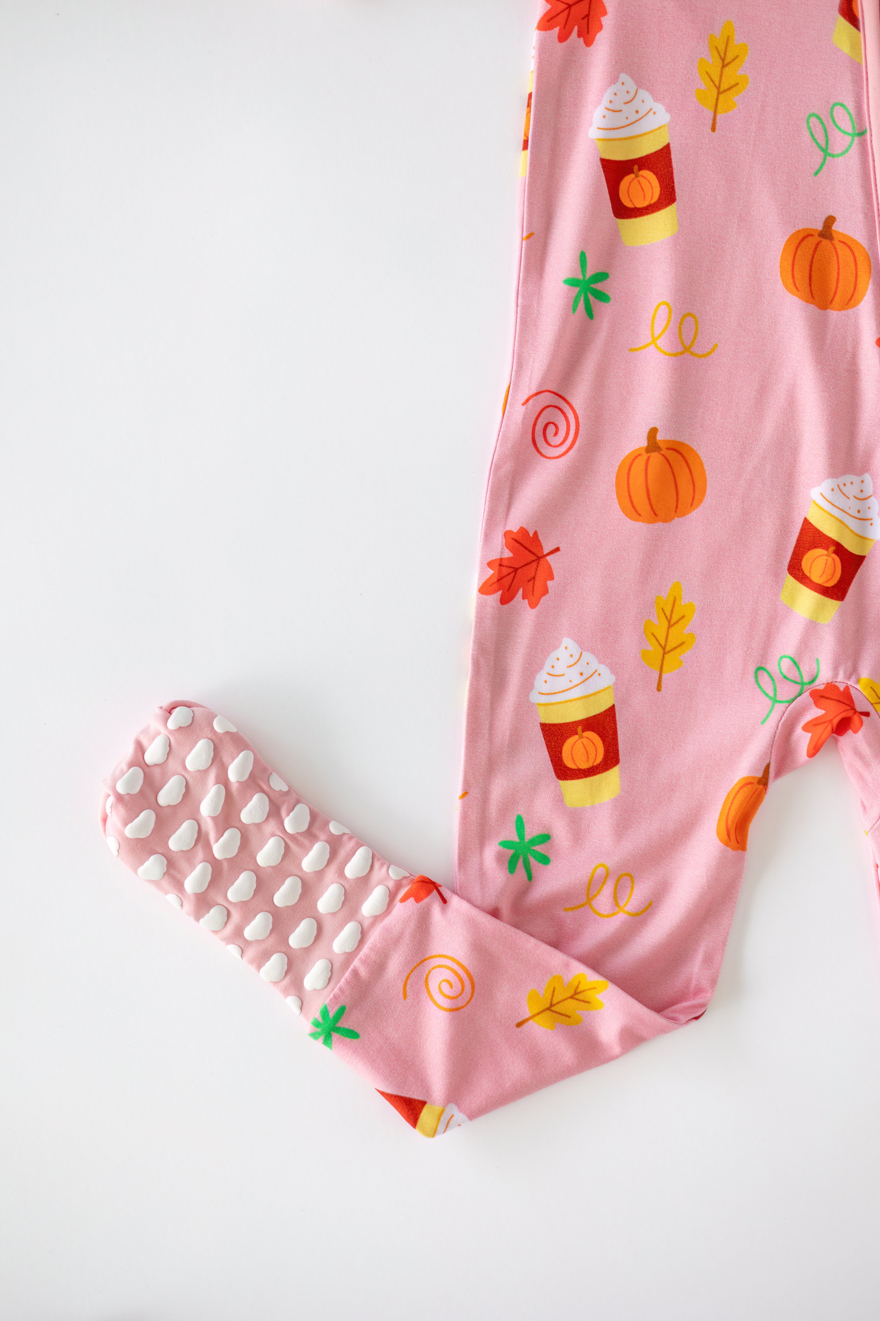 Pumpkin Spice Zippy Baby Outfit