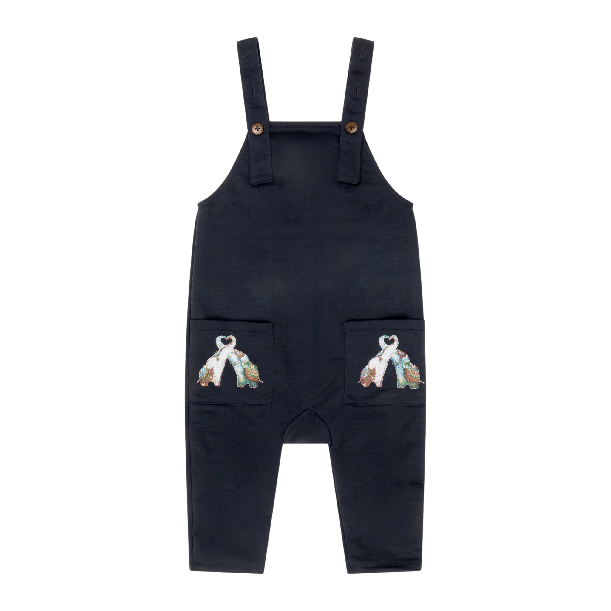Baby Boys Elefante Overalls