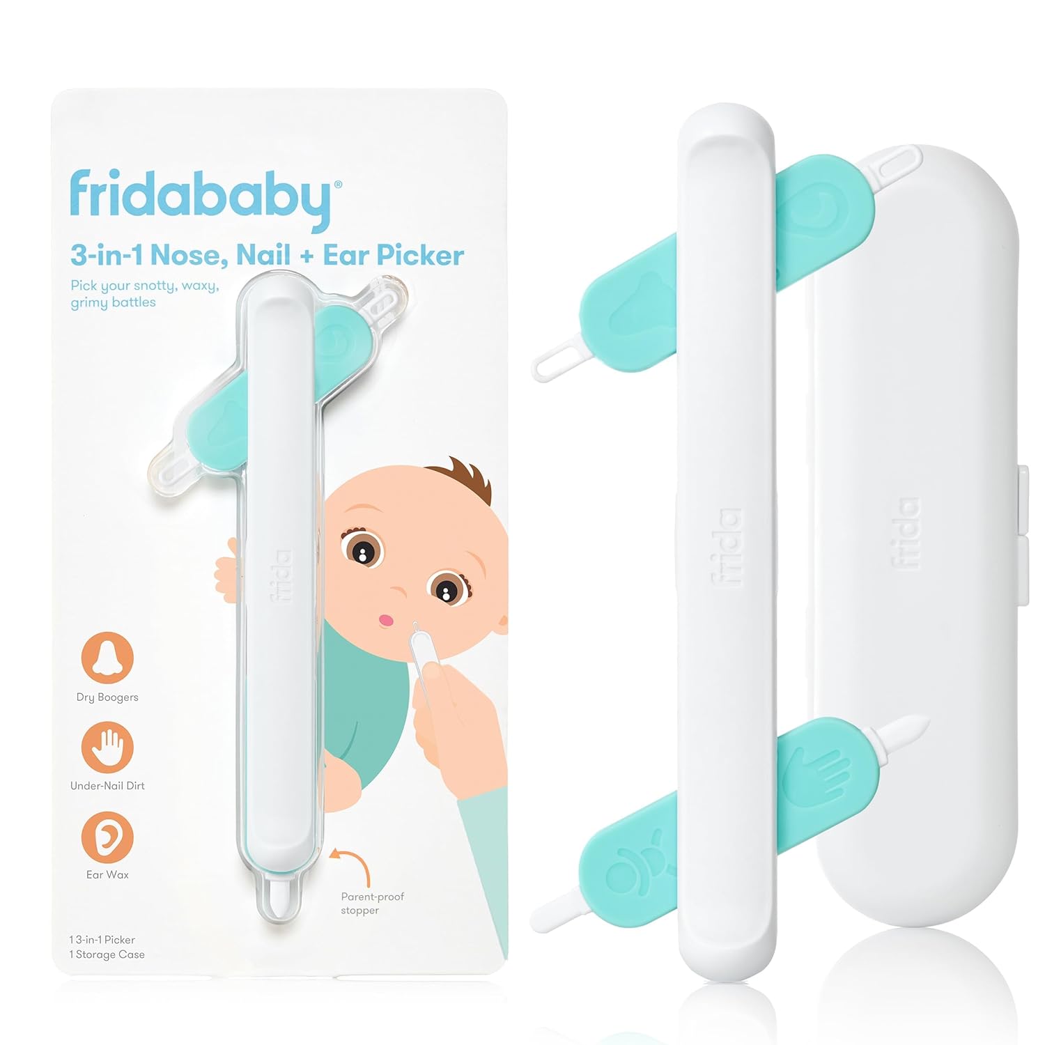 Frida Baby 3-in-1 Nose, Nail & Ear Picker
