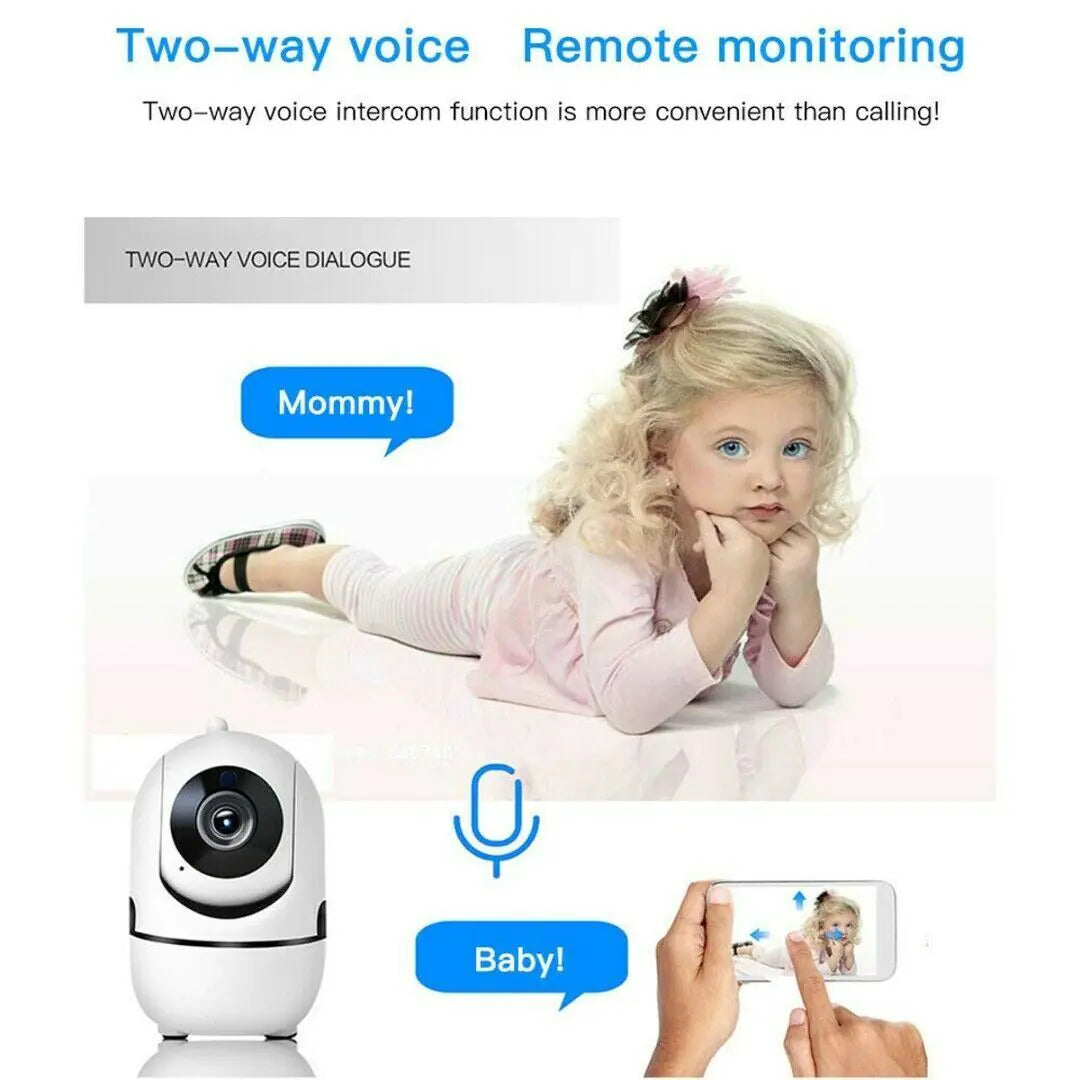 1080P WiFi Indoor Security & Baby Monitor