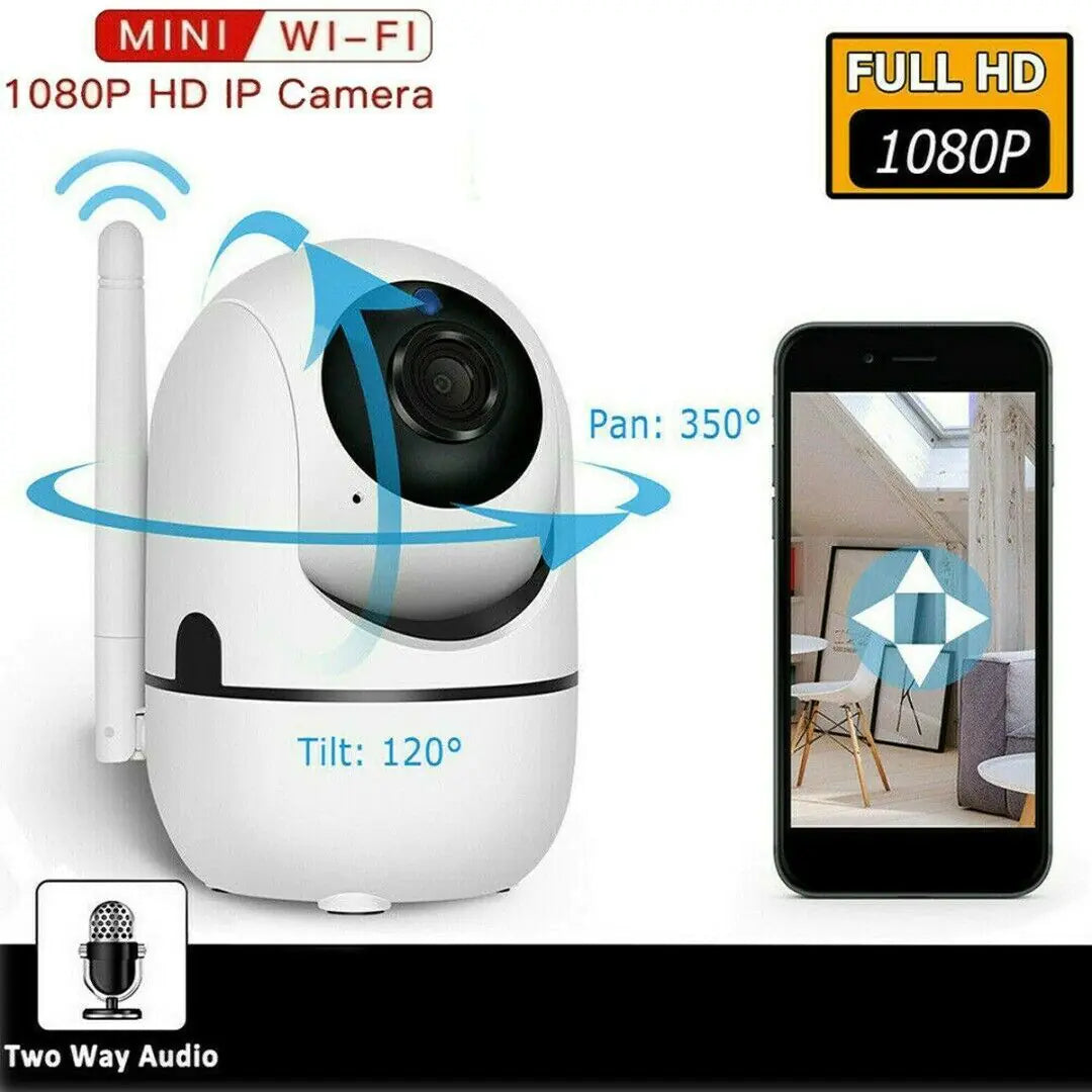 1080P WiFi Indoor Security & Baby Monitor
