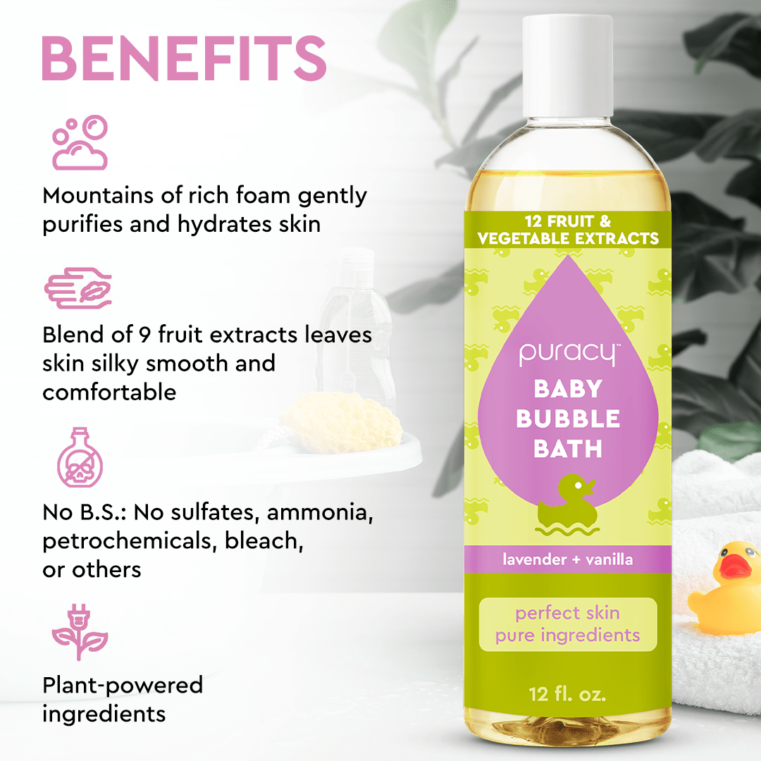 Hypoallergenic Baby Bubble Bath